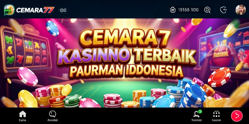 Tampilan gameplay seru dan menarik dari CEMARA77.