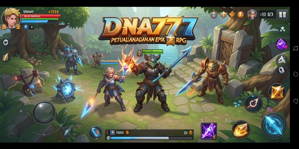 Tampilan gameplay RPG yang menantang dan menarik.