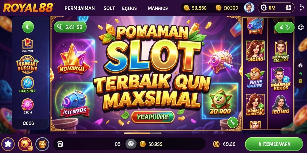 Screenshot gameplay ROYAL88 menunjukkan keseruan dan grafis menawan.